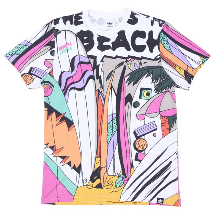 Mens Adidas Kahuna Beach AOP T-Shirt