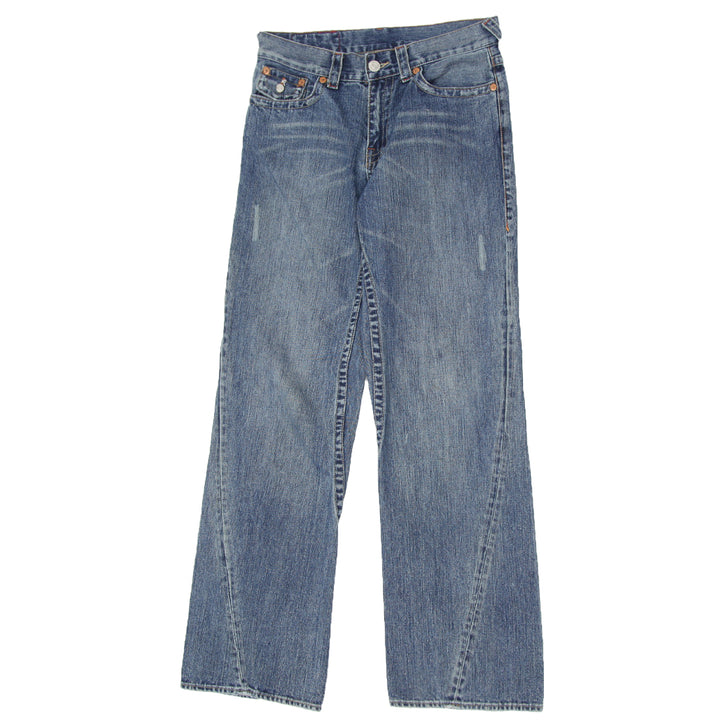 Y2K Mens True Religion Wide Leg Straight Joey Jeans