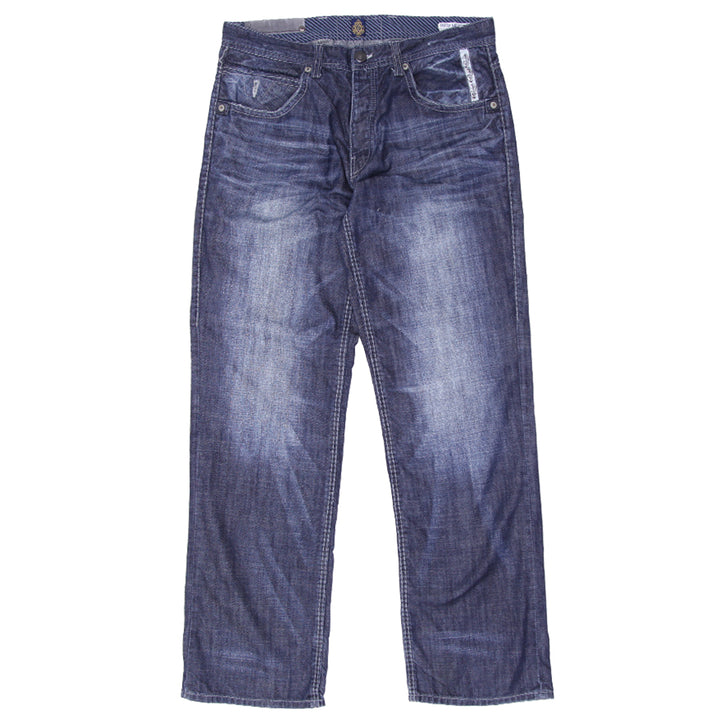 Mens Parish Nation Button Fly Straight Jeans