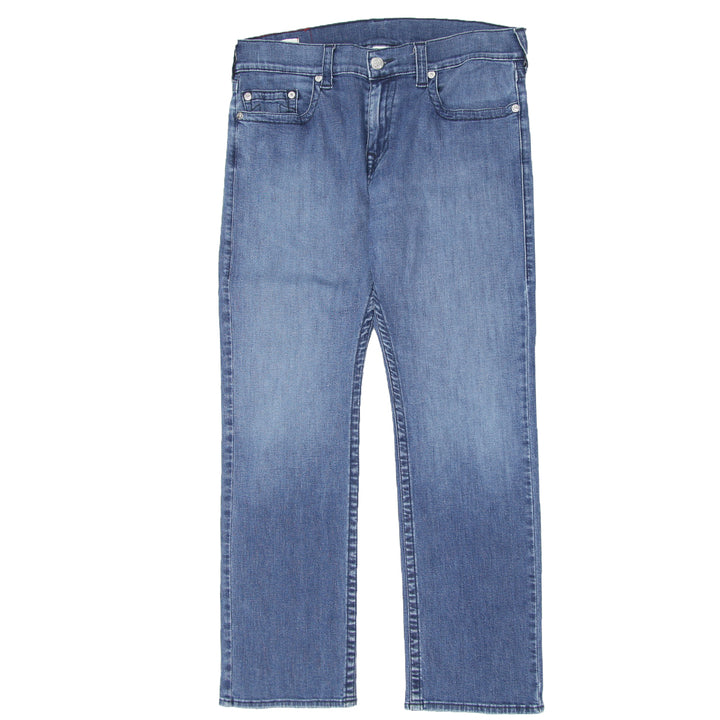 Y2K Mens True Religion Ricky Relaxed Straight Jeans