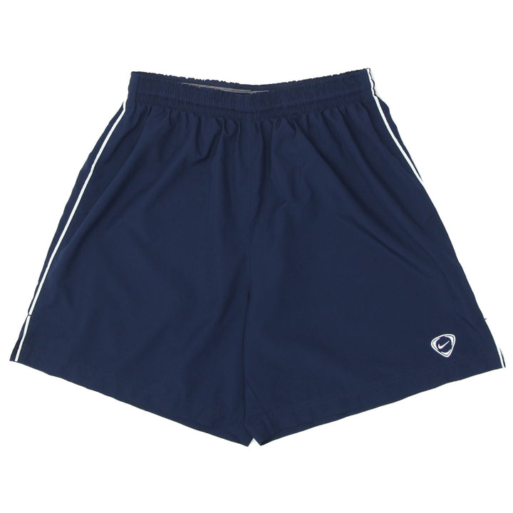 Mens Nike Embroidered Navy Shorts