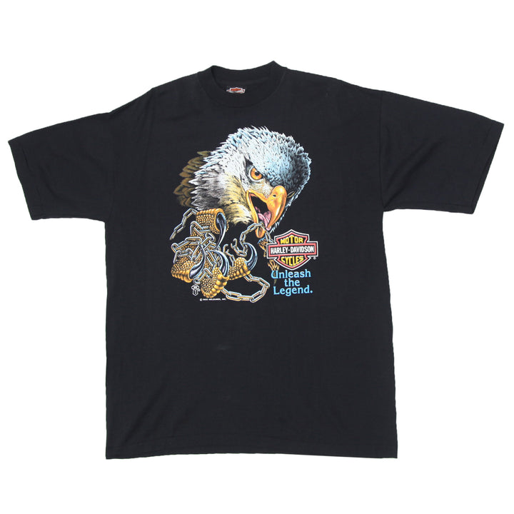 1989 Vintage Harley Davidson Unleash The Legend T-Shirt S.Stitch XL