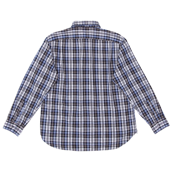 Mens Michael Kors Checkered Long Sleeve Shirt