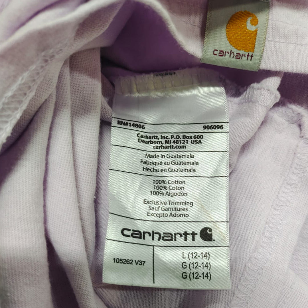 Ladies Carhartt Loose Fit T-Shirt Purple