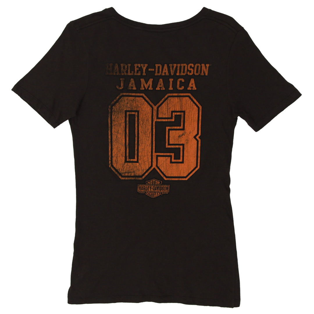 Ladies Harley Davidson V-Neck T-Shirt