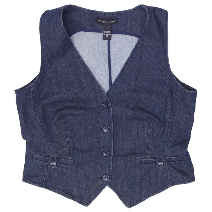 Ladies New York & Company Denim Vest