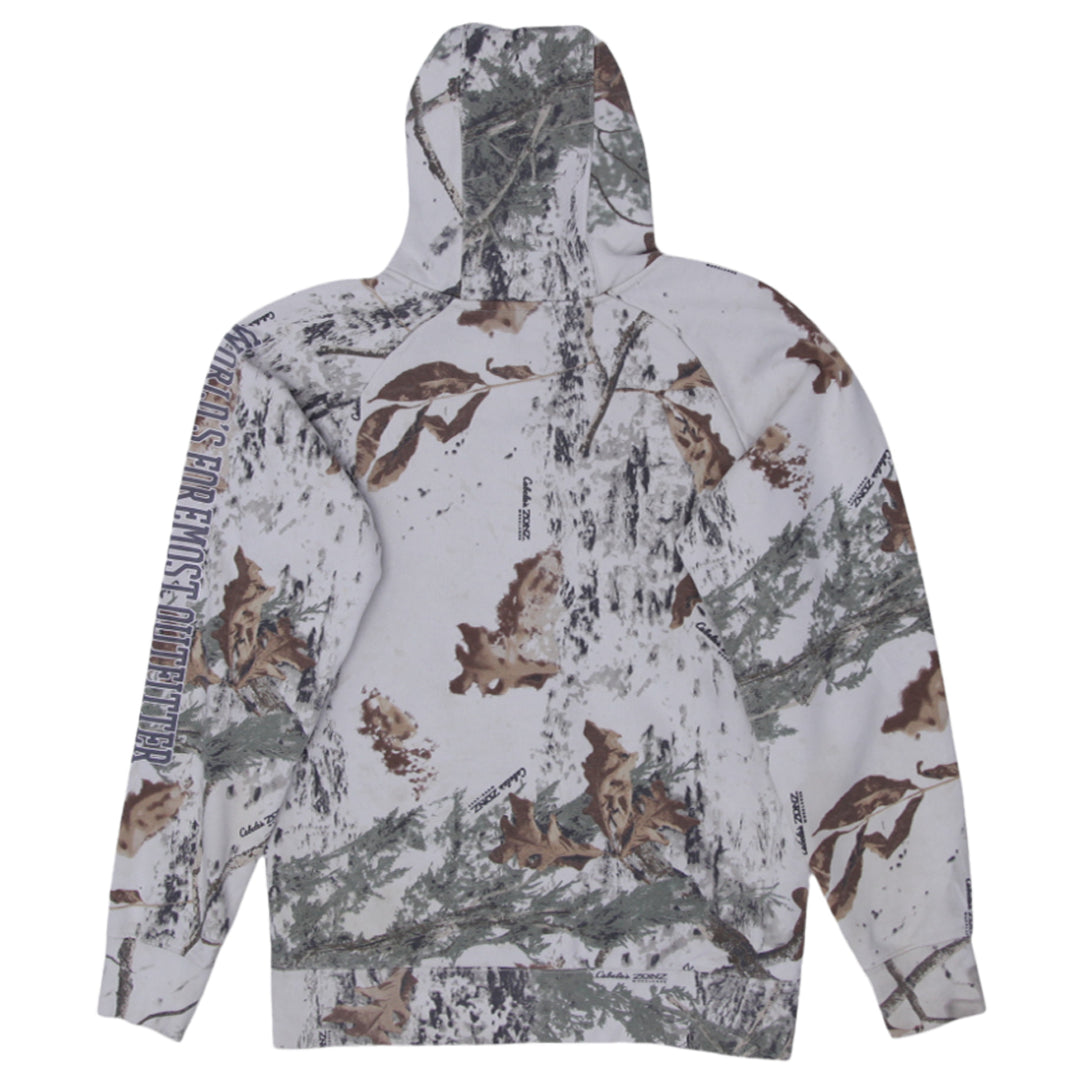 Mens Cabela's Forest Camo Pullover Hoodie