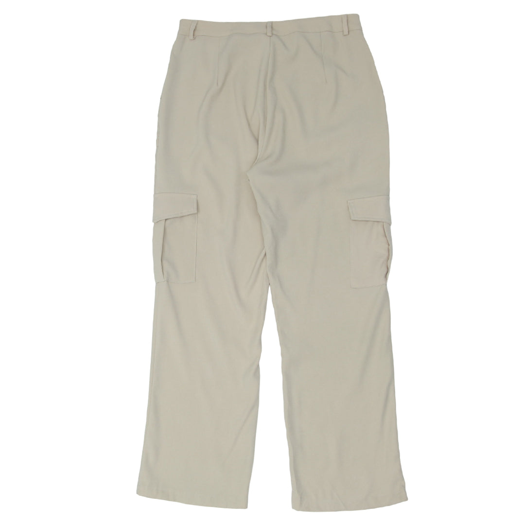 Ladies High Waist Cargo Pants