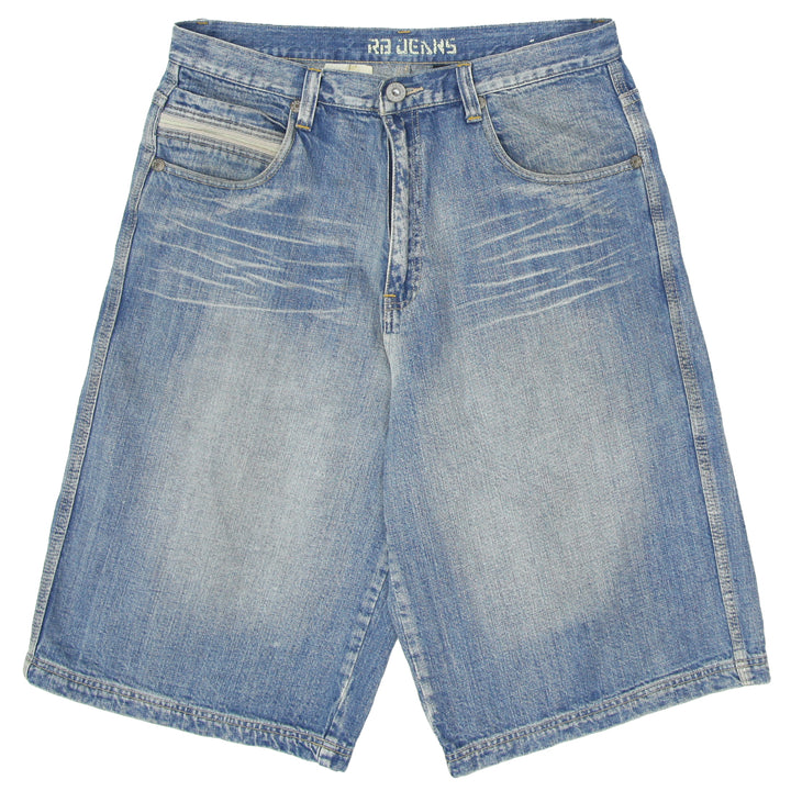 Mens RB Jeans Washed Denim Jorts