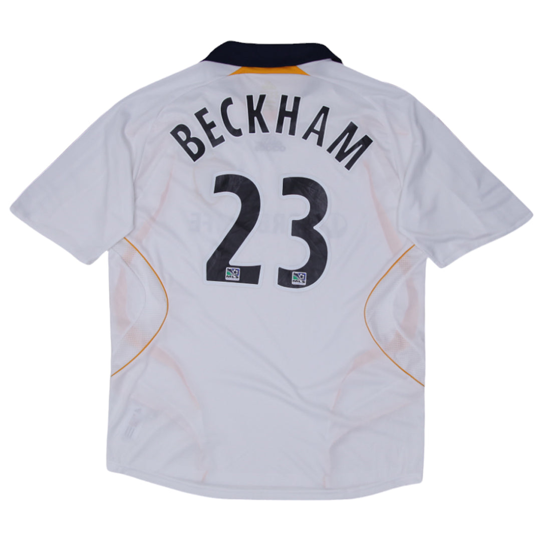 Mens Adidas 2007-2008 LA Galaxy Beckham 23 Football Jersey