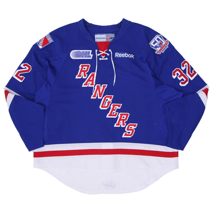 Mens Reebok CHL Rangers Palazzese # 32 Hockey Jersey Size 58