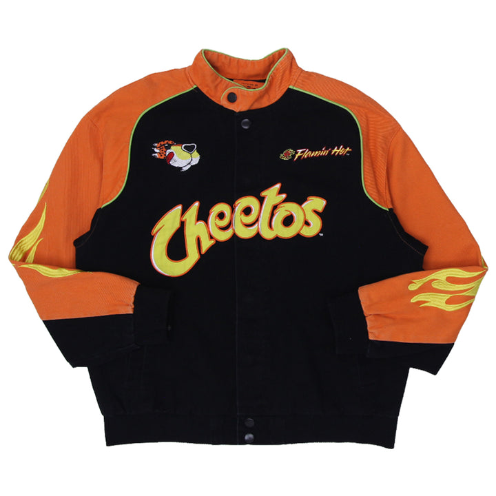 Mens Forever 21 x Flaming Hot Cheetos Racing Jackets