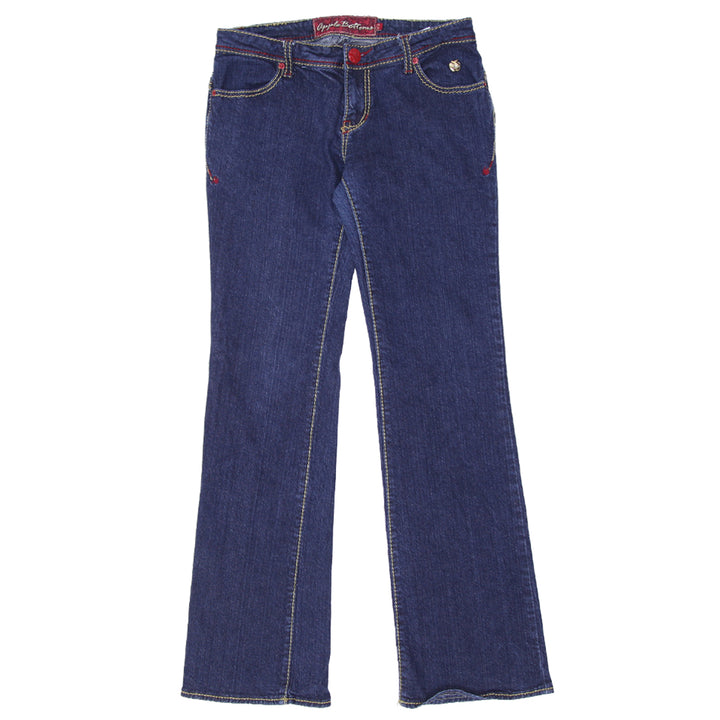 Y2K Apple Bottoms Low Rise Flare Jeans