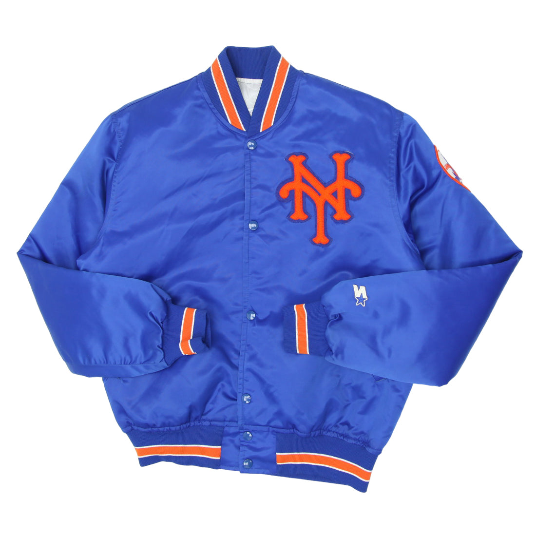 Vintage Starter MLB New York Mets Quilted Bomber Jacket – Fashion Rerun  Vintage