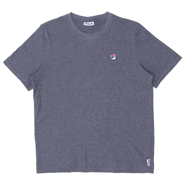 Mens FILA Gray Crewneck T-Shirt