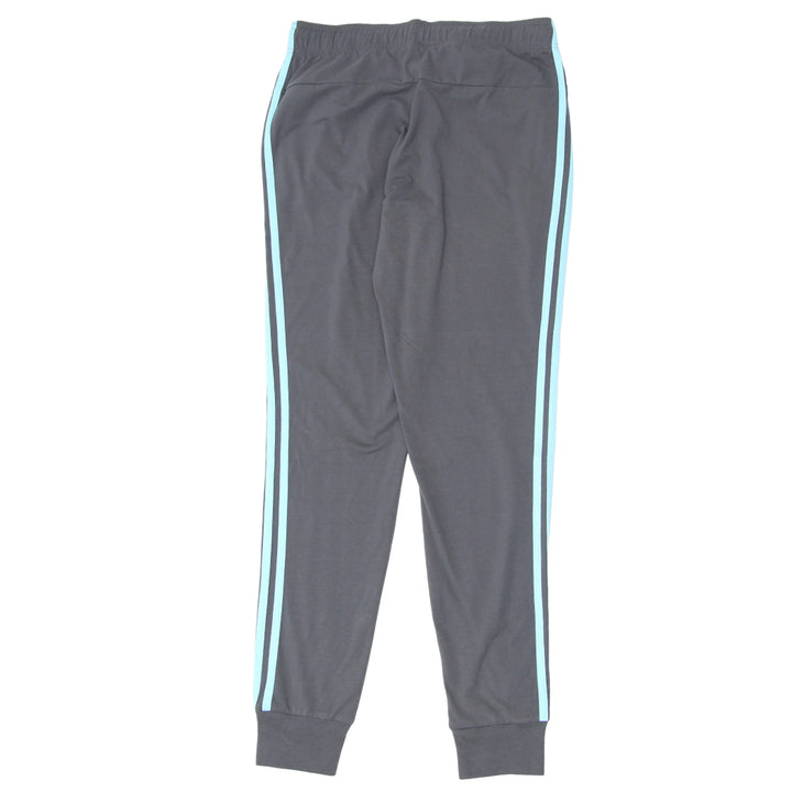 Ladies Adidas 3 Stripes Gray Jogger Pants