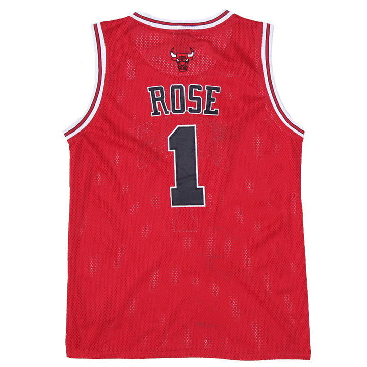 Mens Adidas NBA Chicago Bulls Rose # 1 Basketball Jersey