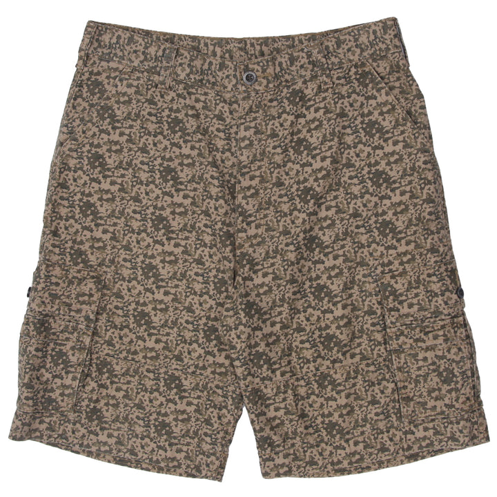 Mens Levi Strauss Camouflaged Cargo Shorts