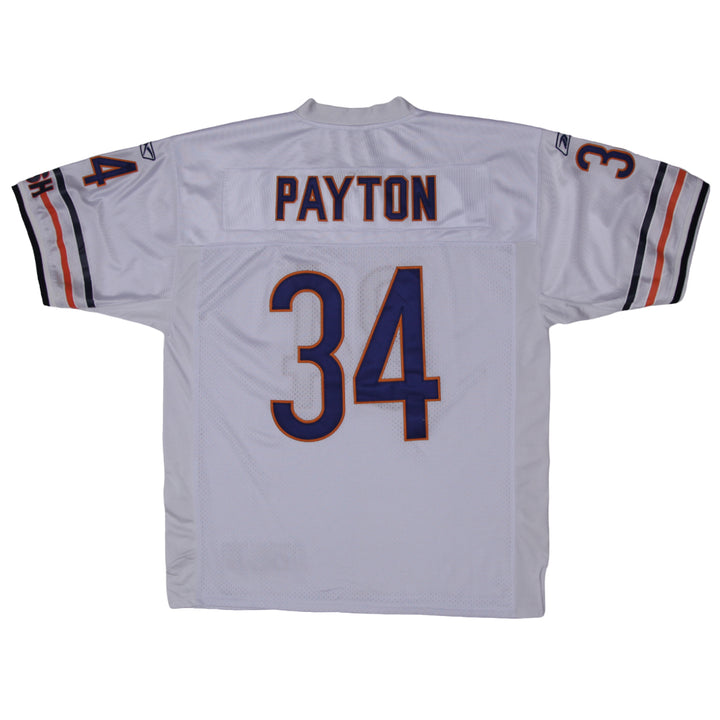 Mens Reebok NFL Chicago Bears Payton 34 Football Jersey