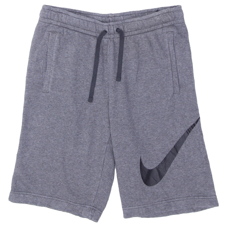 Mens Nike Big Swoosh Print Fleece Shorts