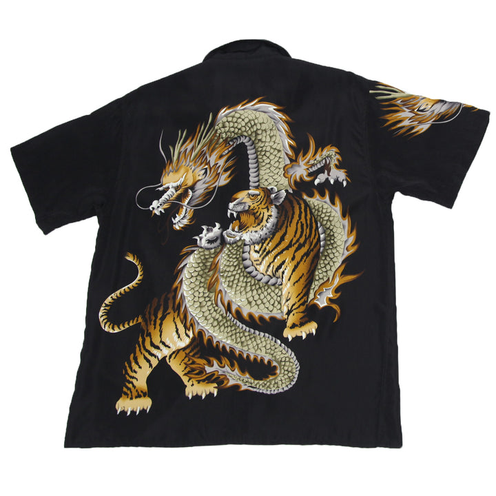 Mens Mogul Tiger Dragon AOP Shirt