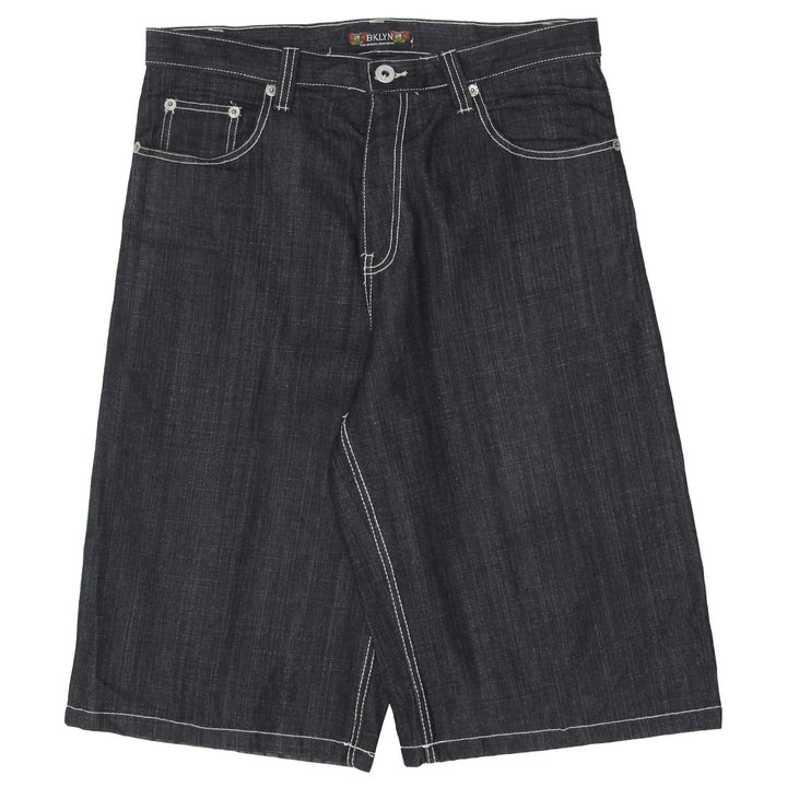 Mens Y2K BKYLN Denim Jorts