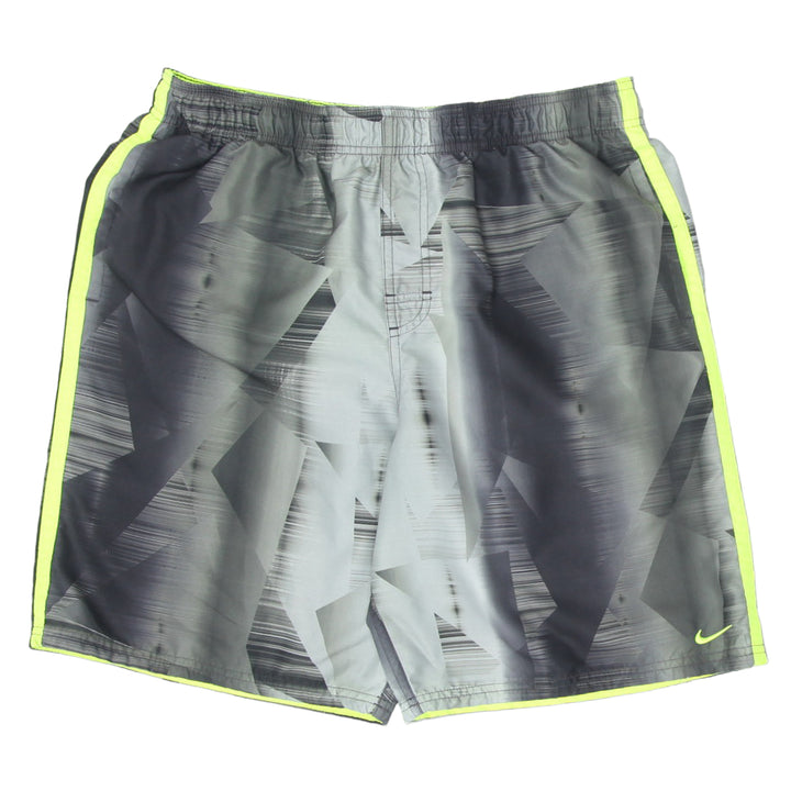 Mens Nike Swoosh Embroidered Printed Shorts