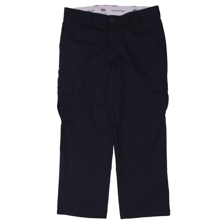 Mens Dickies Relaxed Straight Work Pants Black