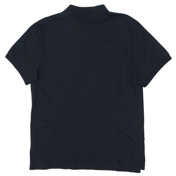 Mens Nike Swoosh Embroidered Navy Polo T-Shirt