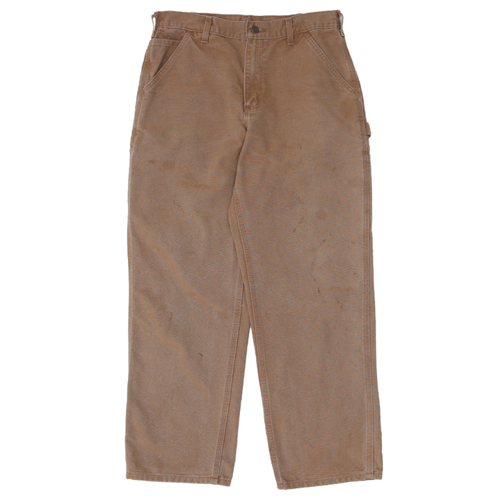 Mens Carhartt B11 BRN Original Dungaree Fit Carpenter Work Pants