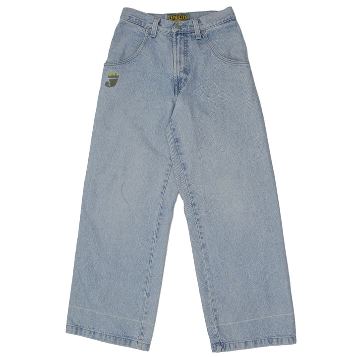 Mens Y2K JNCO Smoke 179 Stacks Wide Baggy Jeans