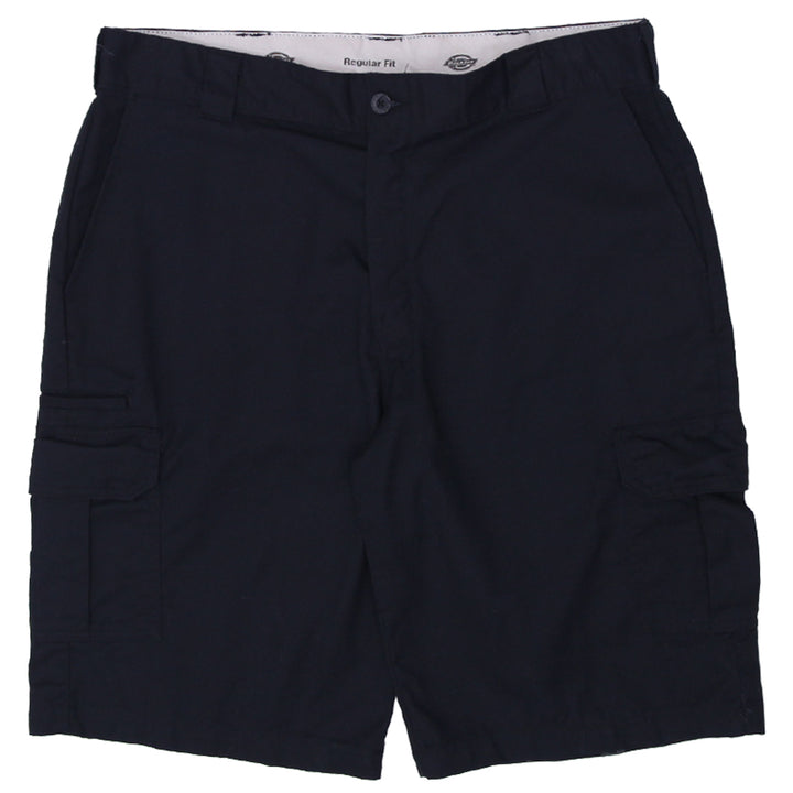 Mens Dickies Regular Fit  Black Cargo Shorts