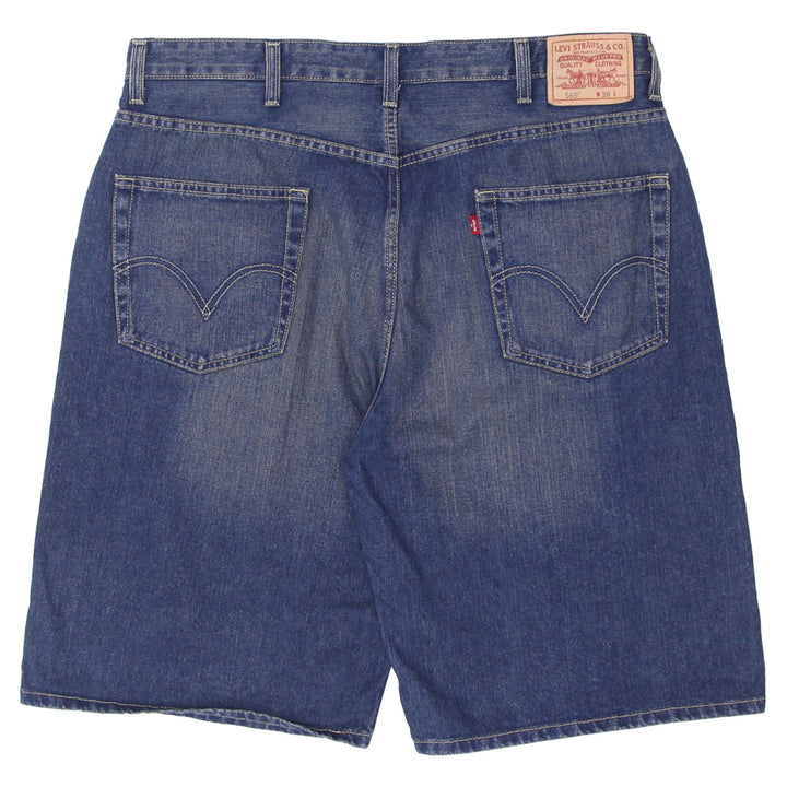 Mens Levi Strauss 569 Loose Fit Denim Shorts