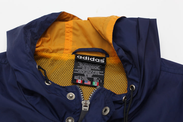 Vintage Adidas Hooded Windbreaker Jacket