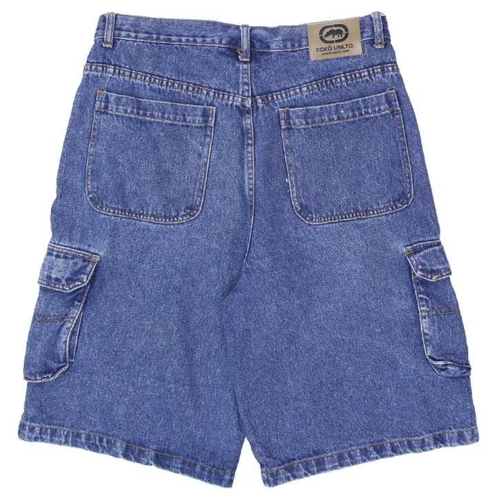 Mens Y2K Ecko Unltd. Cargo Denim Jorts