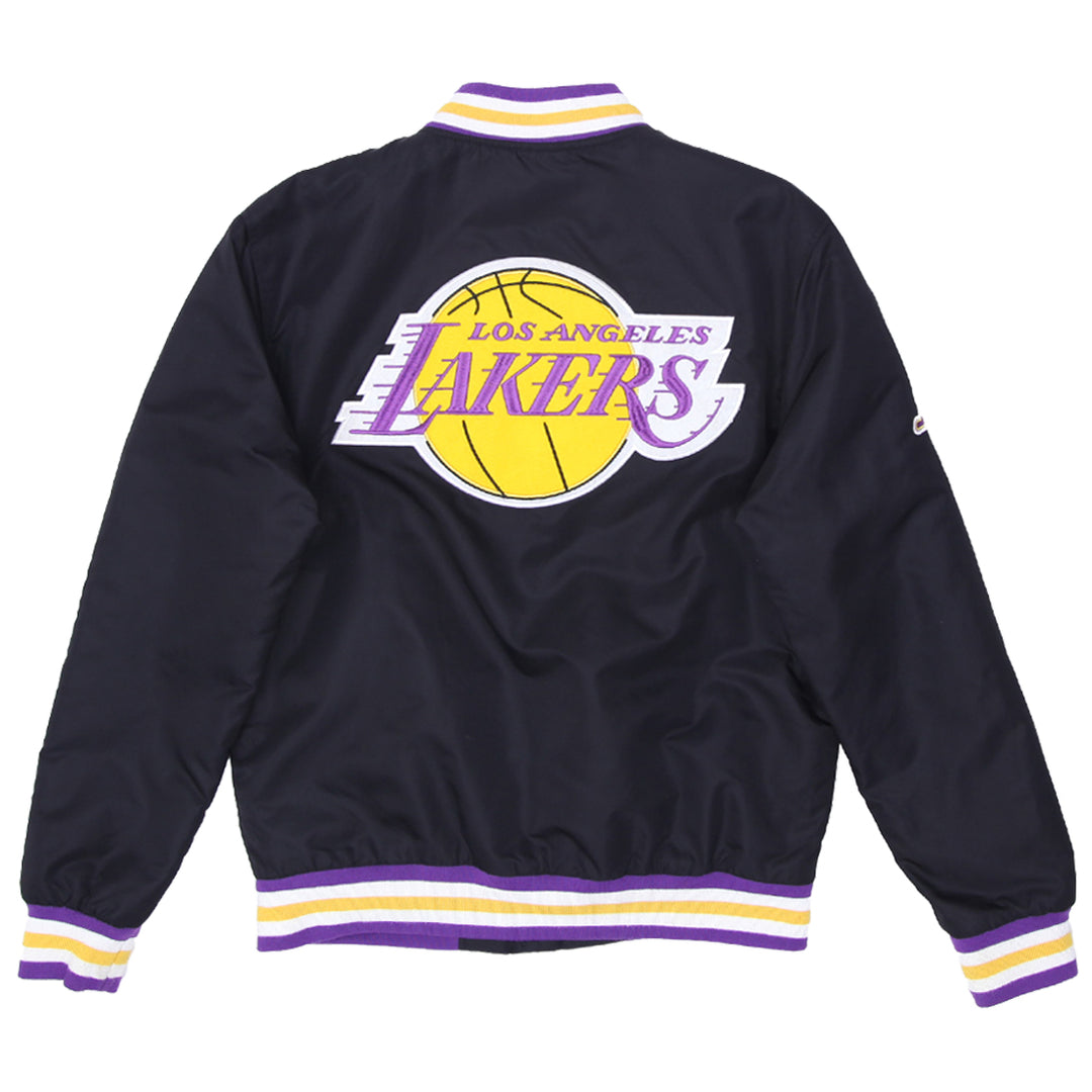 Mens NBA Los Angeles Lakers James 23 Quilted Jacket