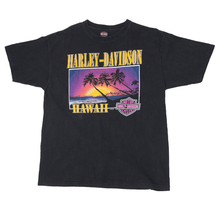 1995 Vintage Harley Davidson Pacific Hawaii T-Shirt