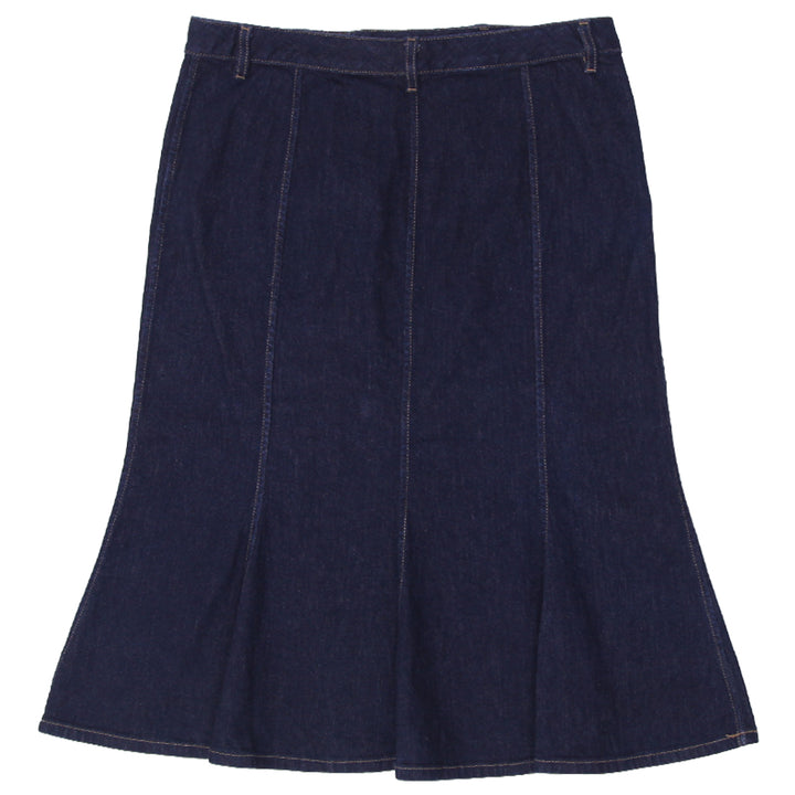 Y2K Ralph Lauren Co. Denim Midi Skirt