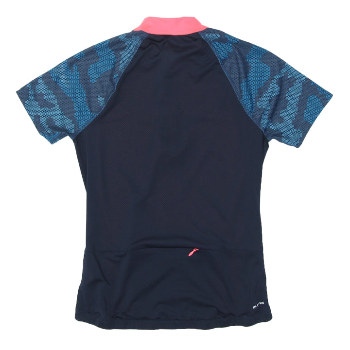 Ladies Reebok Quarter Zip Short Sleeve Active T-Shirt