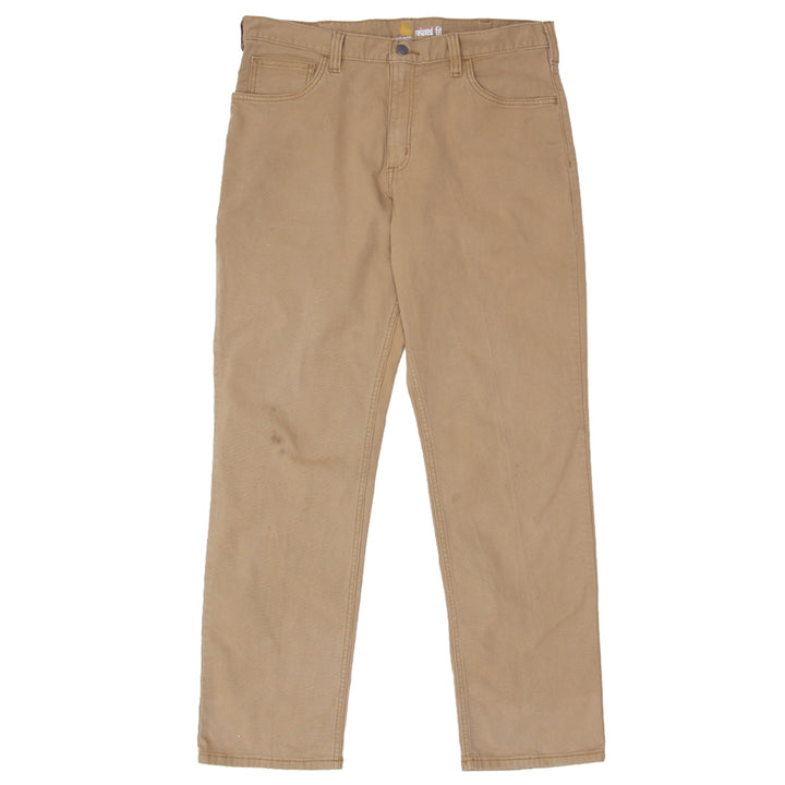 Mens Carhartt Relaxed Fit Utility Work Pants Brown