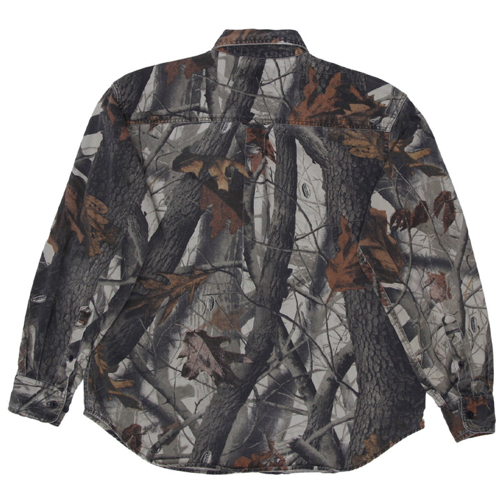 Mens Guide Series Realtree Forest Camo Shirt