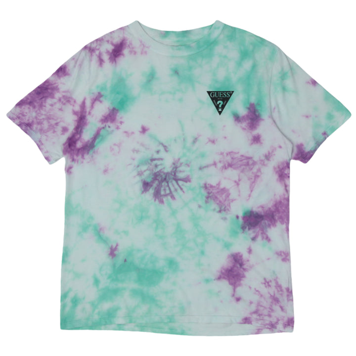 Mens Guess USA Tie Dyed T-Shirt