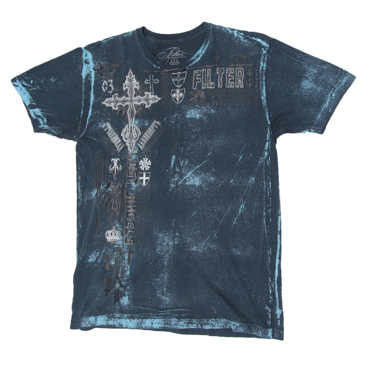Y2K Mens Filter Graphic Short Sleeve T-Shirt