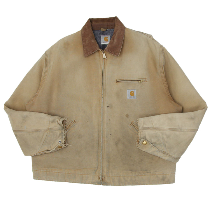 Vintage Carhartt Full Zip Brown Detroit Jacket