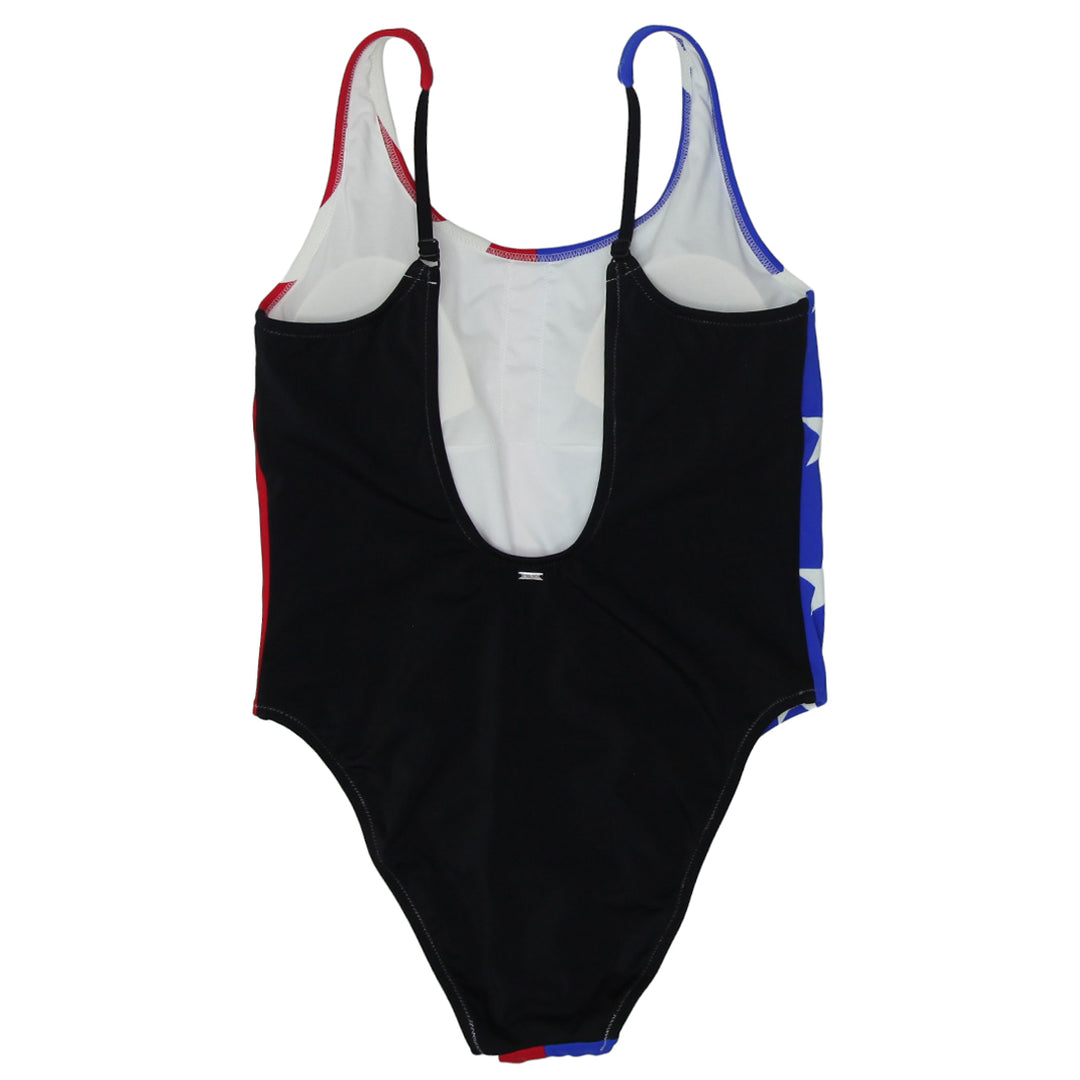 Ladies PINK by Vistoria's Secret USA Flag Swimsuit