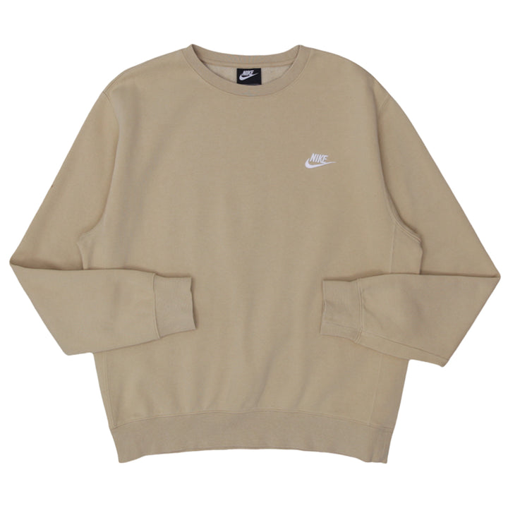 Mens Nike Embroidered Crewneck Sweatshirt