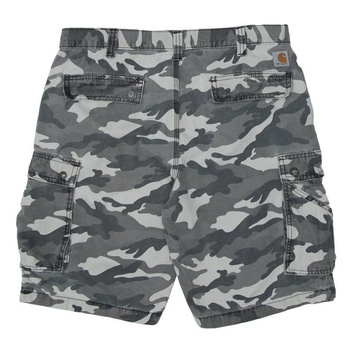 Mens Carhartt Relaxed Fit Camouflage Cargo Shorts