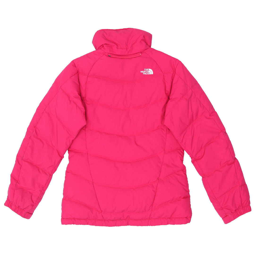 Ladies The North Face 550   Pink Puffer Jacket