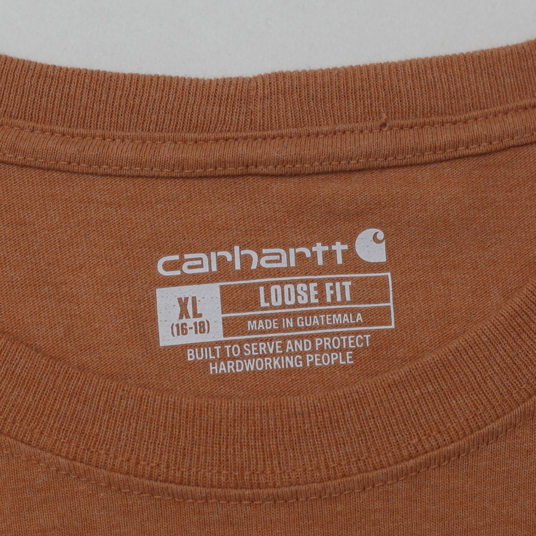 Boys Youth Carhartt Loose Fit Pocket T-Shirt