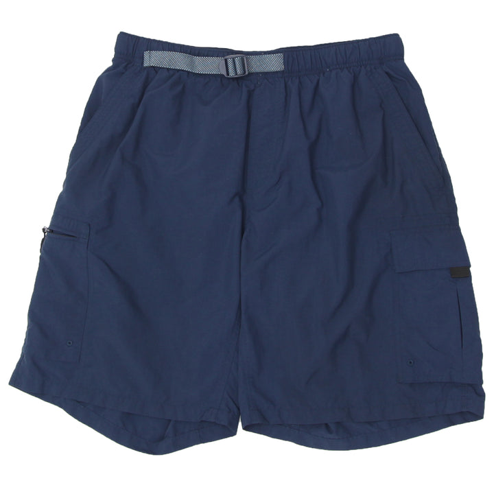 Mens Columbia Packable Hiking Swim Cargo Shorts